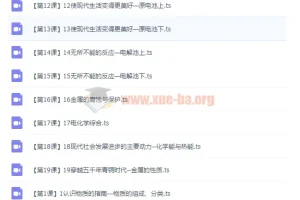 赢鼎一点马高考化学名师机器人课程 刘志主讲全套58讲