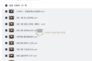 恒洋财富思维认知破局课：21节视频讲透有钱人思维与人生战略