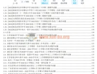 新高考2024届高三数学模拟300套(A4)及答案PDF文档