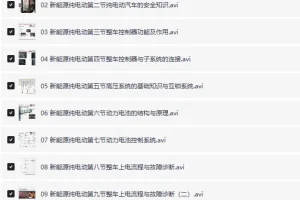 新能源汽车维修课程 掌握核心维修技术 成为行业紧缺人才