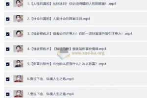 鹤老师鬼谷子+孙子兵法+开悟觉醒 人性谋略与强者思维课程
