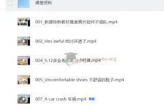 星耀班思维导图速记新概念英语 中阶+高阶全套课程