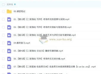 2025高三高考语文 罗斐然语文全年课程 暑假秋季寒假春季持续更新
