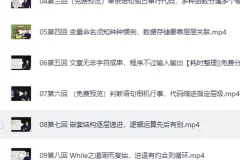 《换个视角学Python：从基础到提高精品课程》零基础入门到进阶实战