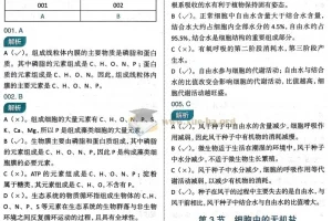李林生物真题全刷基础1000题2025版 PDF资源