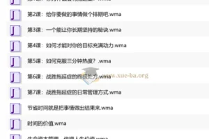 拖延患者的解决之道：11节音频课帮你重建行动力
