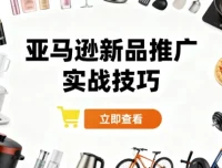 亚马逊新品推广实战技巧 系统化广告运营课程