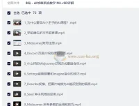 AI绘画系统教学 MJ+SD详解 从入门到实战全流程课程