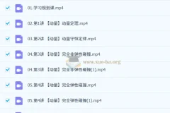 2027高中高二物理 孙竟轩一轮暑假班A+班 课程资源
