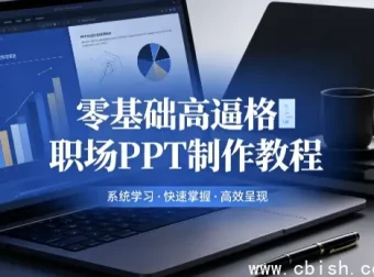 零基础高逼格职场PPT制作教程 逻辑梳理+模板套用 全平台适配视频课与图文资源包