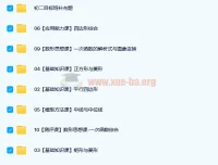 朱韬2021暑初二数学全国人教直播目标S班10讲含讲义