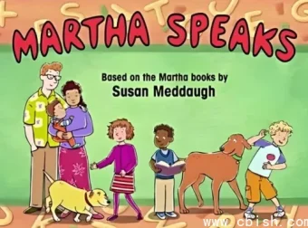 《玛莎说话了》Martha Speaks——少儿英语启蒙动画推荐