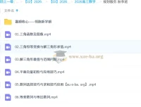 2026高考数学一轮复习 王伟知识视频+规划服务 暑假班秋季班全套