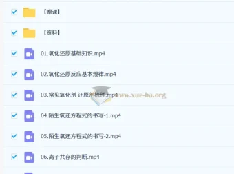 2027高三高考化学 李政暑假班 氧化还原与离子反应专题精讲